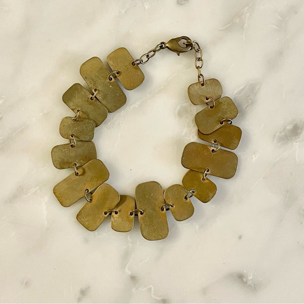Banana Republic Matte Gold Bracelet